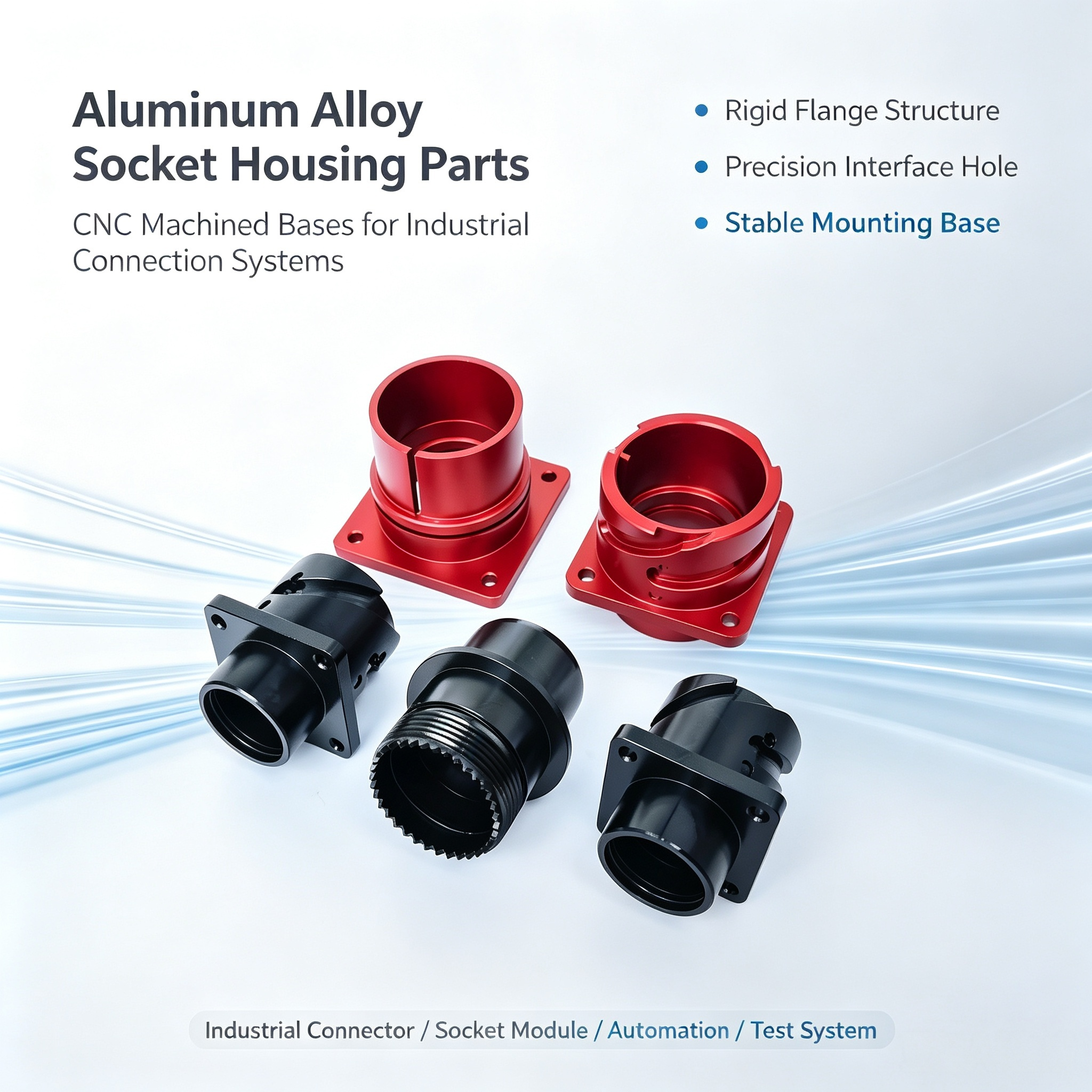 Aluminum Alloy Socket Housing